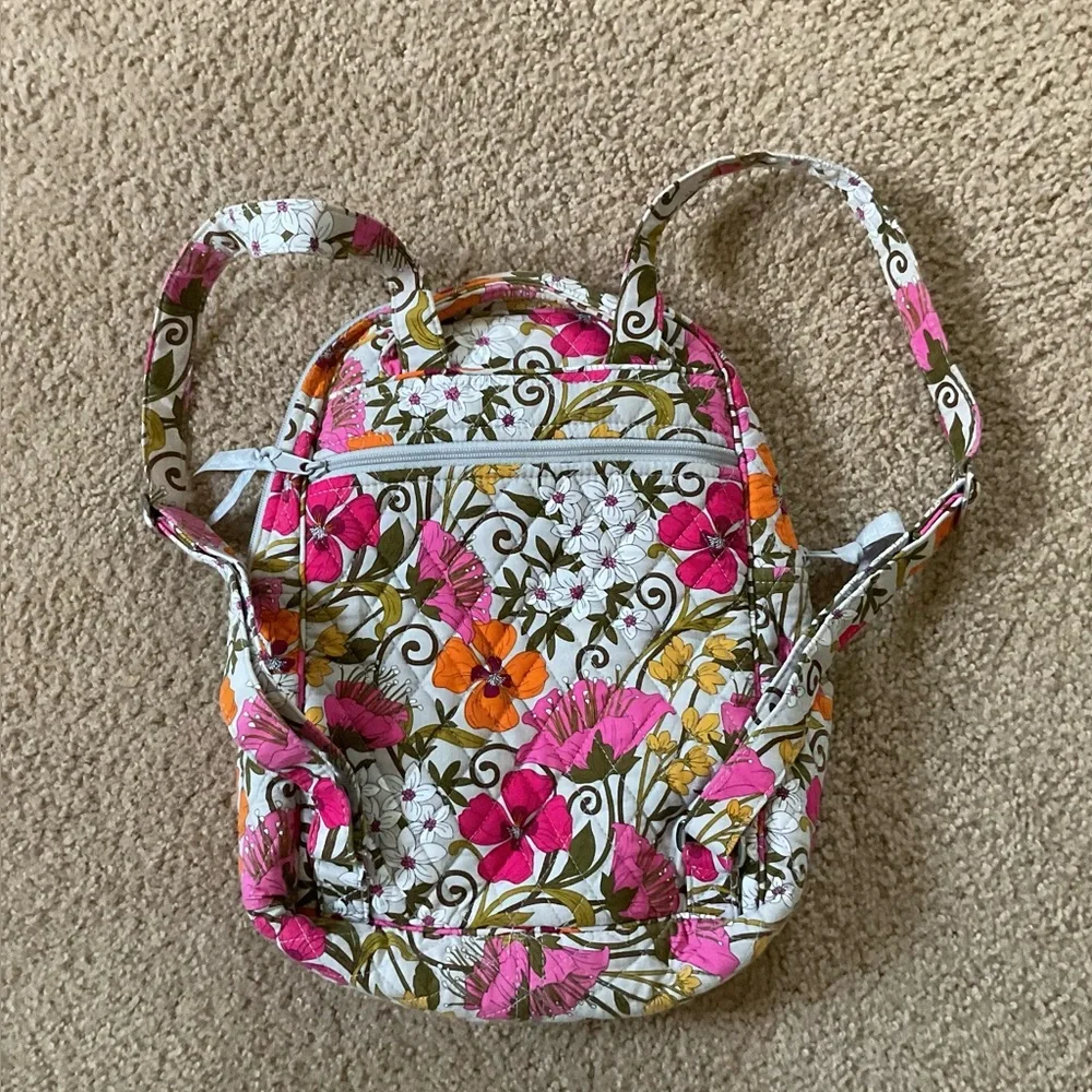 Vera Bradley Tea Garden Mini Backpack